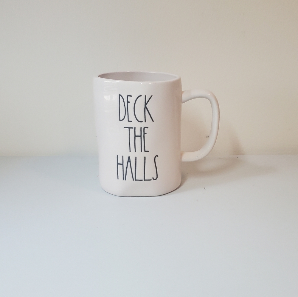 New Rae Dunn Deck The Halls Mug